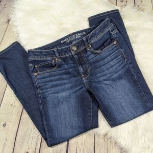 EUC AEO Super Skinny Jeans - Dark Wash